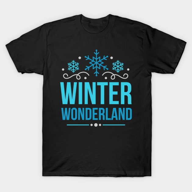 Winter Wonderland T-Shirt by TinPis